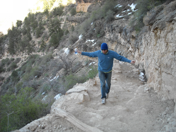 Marty in the Grand Canyon