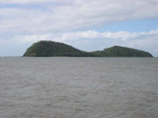 This is known as shark alley. That island is rented out for $27,000 a day to people like Keanu Reeves.